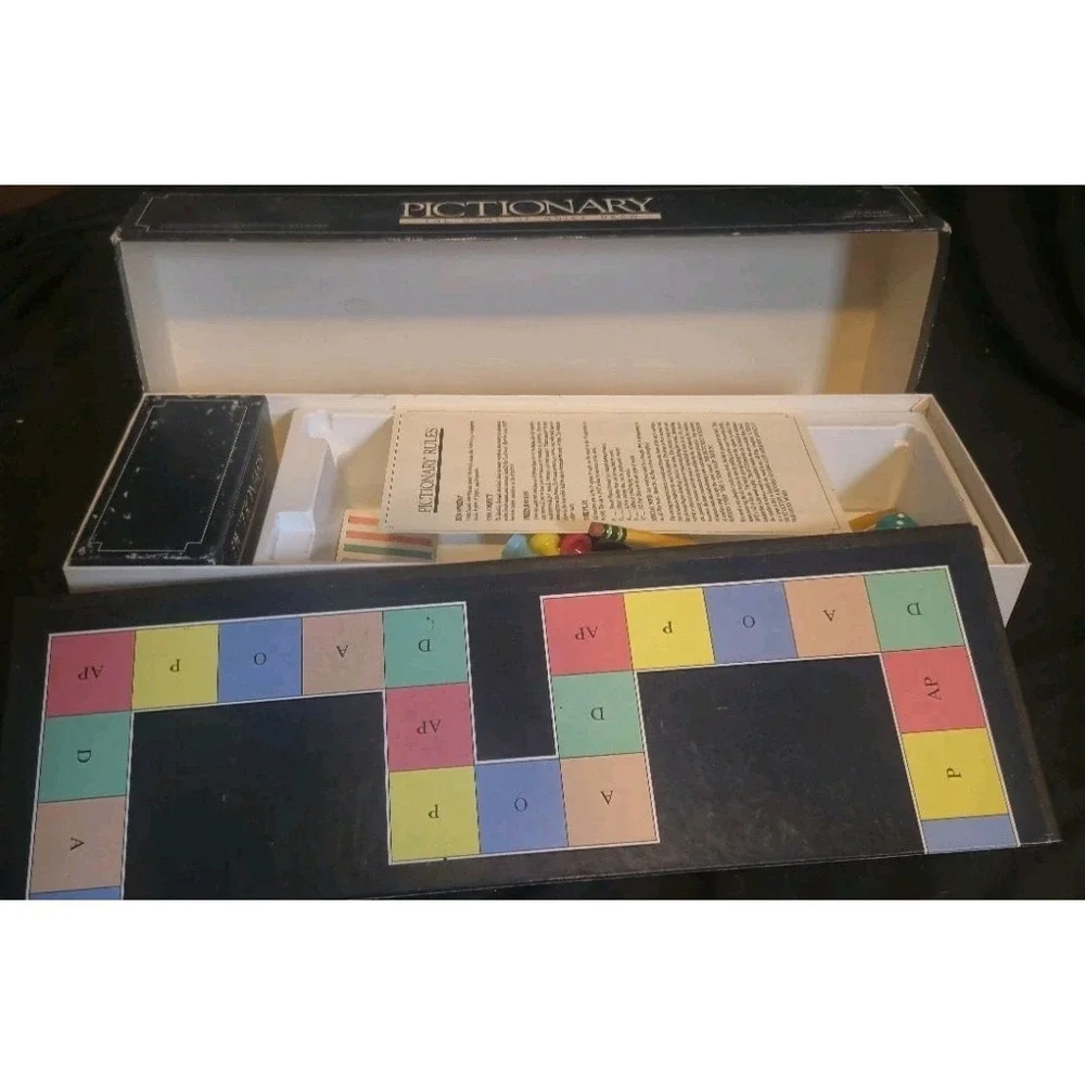 Pictionary‎ 1985 First Edition Board Game Complete Western Publishing